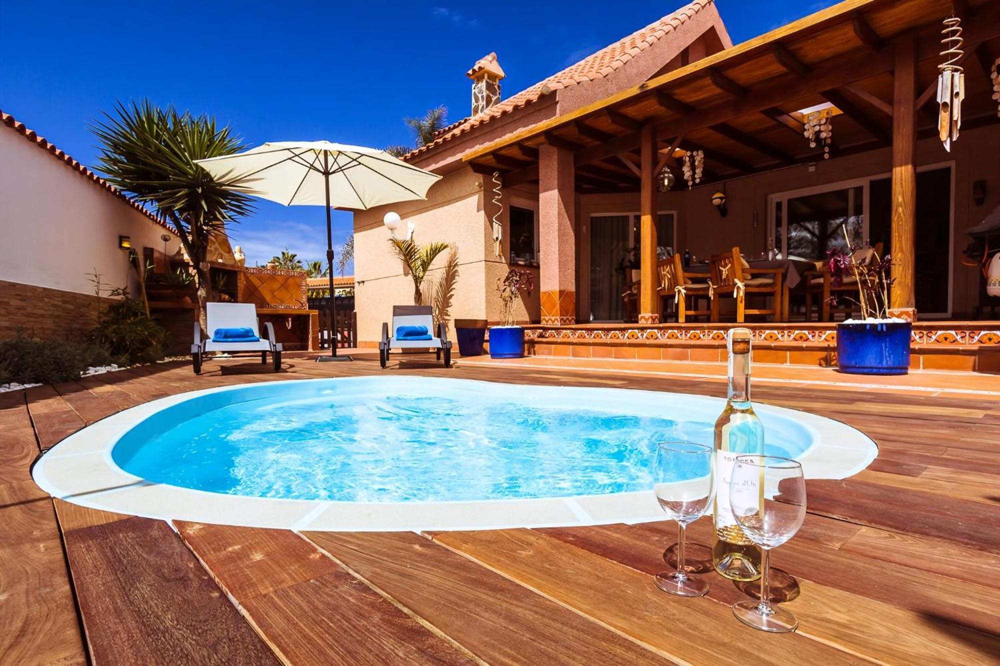 Strandnahes Hibiscus Mit Privatem Pool * Corralejo